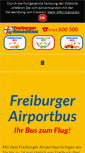 Mobile Screenshot of freiburger-reisedienst.de
